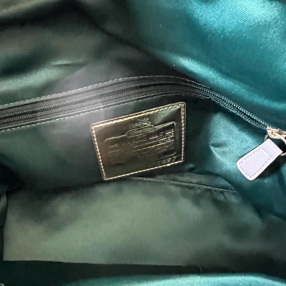 COACH 1941 Handbag Bone Embossed Liquid Gloss Patent Leather - Picture 15 of 16